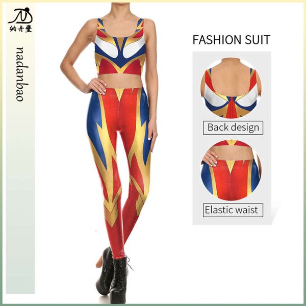 altman casual fashion suit elastic leggings tights cartoon digital print vt two piece set, Black
altman casual fashion suit elastic leggings tights cartoon digital print vt two piece set, Black