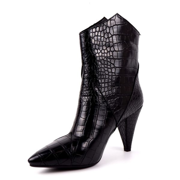 2021 new faux leather ankle woman fashion high heel women black brown yellow short boots 50vh
2021 new faux leather ankle woman fashion high heel women black brown yellow short boots 50vh