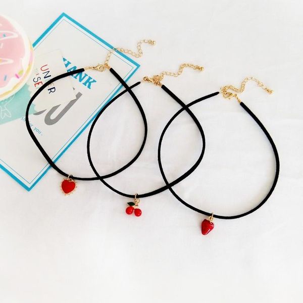 sweet and fashionable animal fruit plant heart design pendant lovely temperament fashionable girl clavicle chain, Golden;silver
sweet and fashionable animal fruit plant heart design pendant lovely temperament fashionable girl clavicle chain, Golden;silver