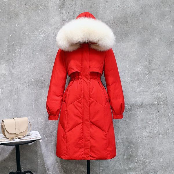 big real raccoon fur collar 2019 hooded winter jacket women long white duck down parkas coat female loose thick warm outwear1, Black
big real raccoon fur collar 2019 hooded winter jacket women long white duck down parkas coat female loose thick warm outwear1, Black