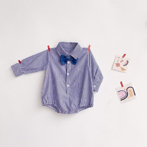 rompers milancel 2021 baby boys clothes bow decoration infant bodysuit striped 1st birthday clothing1, Blue
rompers milancel 2021 baby boys clothes bow decoration infant bodysuit striped 1st birthday clothing1, Blue