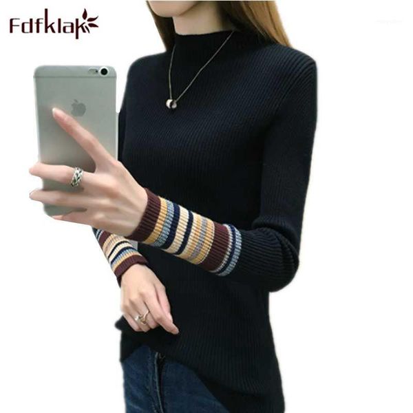 fdfklak slim tight fit ropa mujer bottoming shirt women's sweater autumn winter long sleeve pullover sweaters thick clothes1, White;black
fdfklak slim tight fit ropa mujer bottoming shirt women's sweater autumn winter long sleeve pullover sweaters thick clothes1, White;black