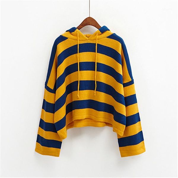harajuku casual women pullovers sweaters 2020 autumn korean sweaters loose strip hooded winter female sweater plus size clothing1, White;black
harajuku casual women pullovers sweaters 2020 autumn korean sweaters loose strip hooded winter female sweater plus size clothing1, White;black