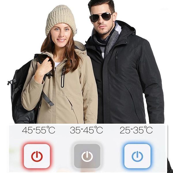 outdoor jackets&hoodies 25-45 degree woman men autumn and winter thick usb heating skiing jacket waterproof windbreaker hiking thermal coats, Blue;black
outdoor jackets&hoodies 25-45 degree woman men autumn and winter thick usb heating skiing jacket waterproof windbreaker hiking thermal coats, Blue;black