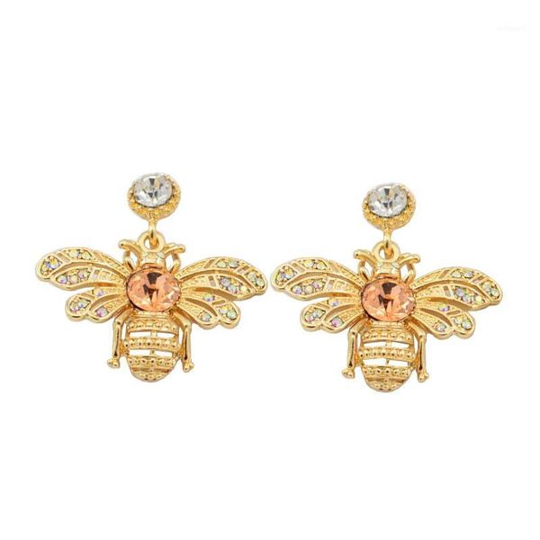 dangle & chandelier selling creative crystal bee european and american temperament net red ear jewelry women's earrings1, Silver
dangle & chandelier selling creative crystal bee european and american temperament net red ear jewelry women's earrings1, Silver