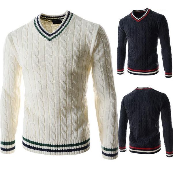 men's new foreign trade hollow v-neck hit color sweater sweater color matching trend1, White;black
men's new foreign trade hollow v-neck hit color sweater sweater color matching trend1, White;black