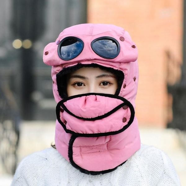 beanie/skull caps women's winter thermal thick glasses lei feng hat cycling windproof outdoor skiing ear protection, Blue;gray
beanie/skull caps women's winter thermal thick glasses lei feng hat cycling windproof outdoor skiing ear protection, Blue;gray