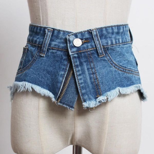 seebeautiful new fashion 2020 autumn winter blue belts zipper button tassel irregular wide denim girdle women tide y604, Black;brown
seebeautiful new fashion 2020 autumn winter blue belts zipper button tassel irregular wide denim girdle women tide y604, Black;brown
