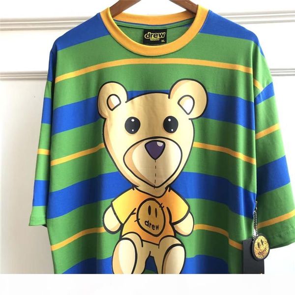 yellow green stripe t-shirts women men summer style tee t shirts, White;black
yellow green stripe t-shirts women men summer style tee t shirts, White;black