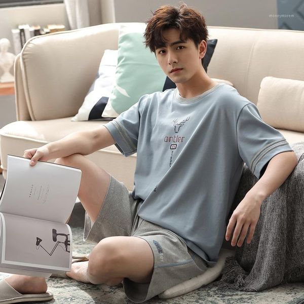 men's sleepwear pajamas men's simple casual cotton short sleeves home wear loose large size suit1, Black;brown
men's sleepwear pajamas men's simple casual cotton short sleeves home wear loose large size suit1, Black;brown
