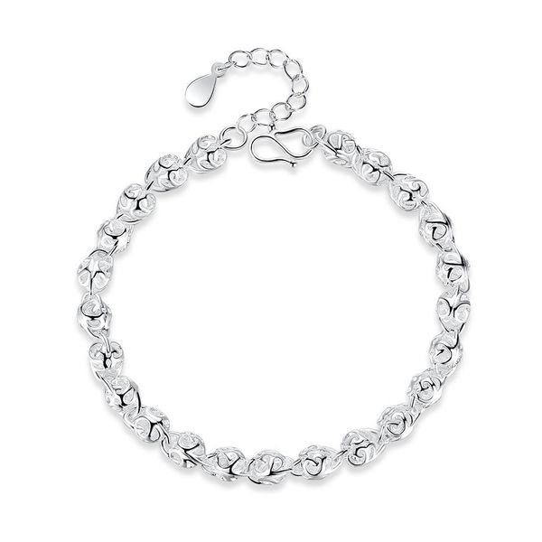 beautiful elegant wedding women lady silver plated ball chain bracelet fashion gorgeous jewelry wholesale lh026 h sqccjy, Black
beautiful elegant wedding women lady silver plated ball chain bracelet fashion gorgeous jewelry wholesale lh026 h sqccjy, Black
