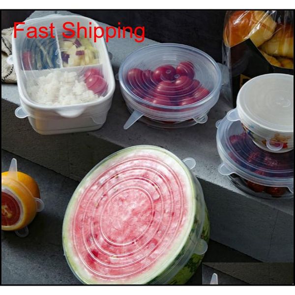 food grade sile six-piece fresh-keeping cover stretch universal bowl cover refrigerator microwave sea qyliii bdebaby
food grade sile six-piece fresh-keeping cover stretch universal bowl cover refrigerator microwave sea qyliii bdebaby