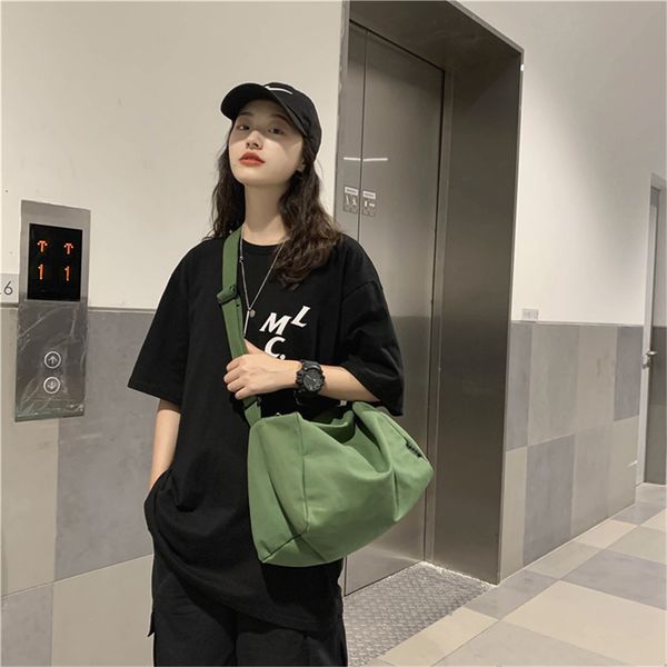 designer- fashion solid color designer women's crossbody casual young student school bookbag canvas ladies shoulder bags
designer- fashion solid color designer women's crossbody casual young student school bookbag canvas ladies shoulder bags
