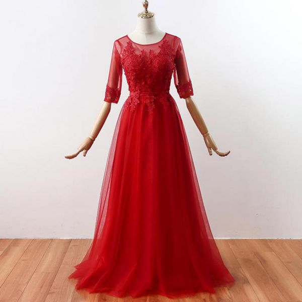 women embroidered bandage gauze high waist slim half sleeve o-neck floor-length a-line black red party cocktail dresses
women embroidered bandage gauze high waist slim half sleeve o-neck floor-length a-line black red party cocktail dresses
