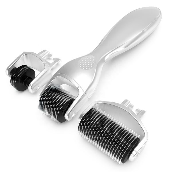 3 in 1 dermaroller microneedle derma roller silver micro needling skin roller for facial beauty spa by fast shipping 7 days
3 in 1 dermaroller microneedle derma roller silver micro needling skin roller for facial beauty spa by fast shipping 7 days