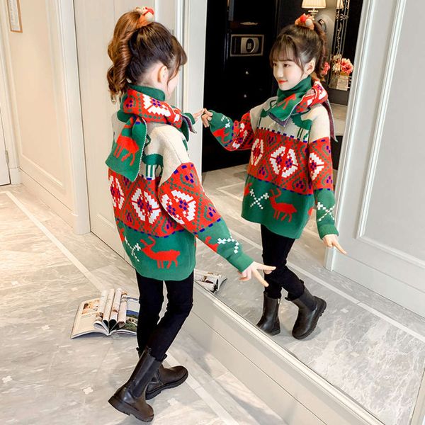 winter autumn thickened girls' with and christmas 2020 new mink cashmere children's bottomed sweater e22h, Blue
winter autumn thickened girls' with and christmas 2020 new mink cashmere children's bottomed sweater e22h, Blue