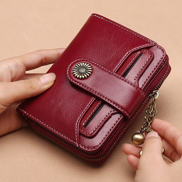 luxury designers women mini short wallet genuine leather wallet female card holder coin purse money bag, Red;black
luxury designers women mini short wallet genuine leather wallet female card holder coin purse money bag, Red;black