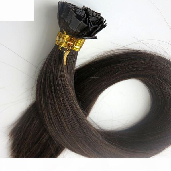 150g 1set=150strands pre bonded flat tip hair extensions 18 20 22 24inch #2 darkest brown brazilian indian remy keratin human hair, Black
150g 1set=150strands pre bonded flat tip hair extensions 18 20 22 24inch #2 darkest brown brazilian indian remy keratin human hair, Black