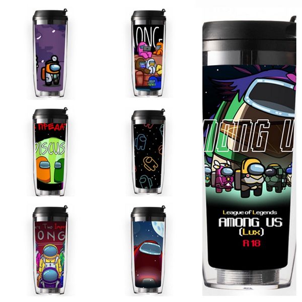 14 styles game among us water bottle cups cartoon double layer plastic insulation straw cup portable cup with seal lid curved cups e121709
14 styles game among us water bottle cups cartoon double layer plastic insulation straw cup portable cup with seal lid curved cups e121709
