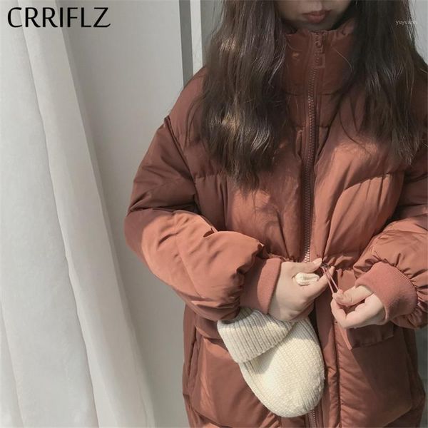 crriflz new womens winter jackets short warm thicken down parka fashion big pocket desgin down jacktes stand collar casual coats1, Black
crriflz new womens winter jackets short warm thicken down parka fashion big pocket desgin down jacktes stand collar casual coats1, Black