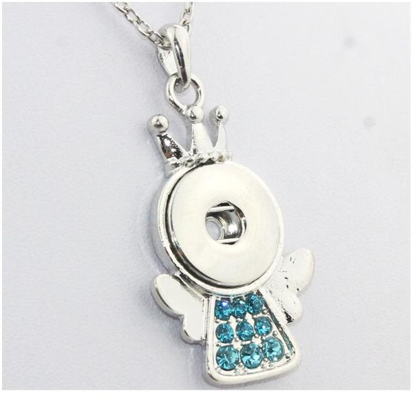 2016 snap button jewelry angel pendant necklace for women oem odm (fit 18mm snaps) rhinestone necklac jllrpq, Silver
2016 snap button jewelry angel pendant necklace for women oem odm (fit 18mm snaps) rhinestone necklac jllrpq, Silver