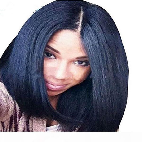 150%density yaki straight brazilian human hair italian yaki lace front wig&glueless full lace wig, Black;brown
150%density yaki straight brazilian human hair italian yaki lace front wig&glueless full lace wig, Black;brown