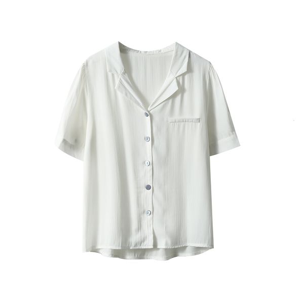 2021 new women's will see solid color released v fashion superior design slight temperament short sleeve shirt ad5f, White
2021 new women's will see solid color released v fashion superior design slight temperament short sleeve shirt ad5f, White