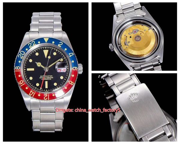 3 color bp maker vintage 40mm gmt 16760 16710 pepsi stainless steel swiss eta 2836 movement automatic mens watch watches, Slivery;brown
3 color bp maker vintage 40mm gmt 16760 16710 pepsi stainless steel swiss eta 2836 movement automatic mens watch watches, Slivery;brown