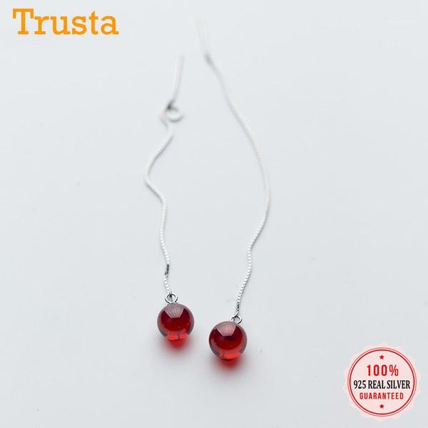 trustdavis fashion 925 sterling silver pomegranate red dangle earrings linked drop stick for women wedding jewelry gift da9341
trustdavis fashion 925 sterling silver pomegranate red dangle earrings linked drop stick for women wedding jewelry gift da9341
