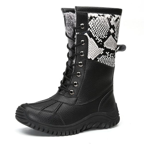 boots women warm non-slip waterproof winter snow platform shoes thick fur botas mujer size36-43, Black
boots women warm non-slip waterproof winter snow platform shoes thick fur botas mujer size36-43, Black