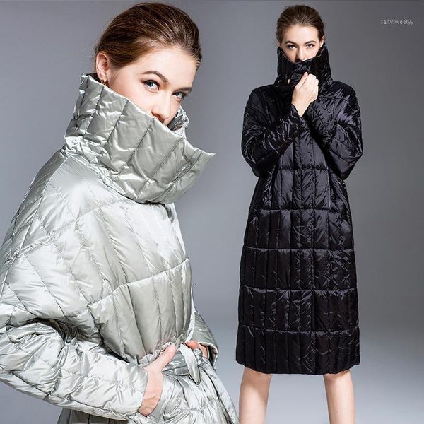 women's down & parkas 2021 autumn winter jacket women duck slim long ladies warm quilted coat plus size ultra light outerwear female1, Black
women's down & parkas 2021 autumn winter jacket women duck slim long ladies warm quilted coat plus size ultra light outerwear female1, Black