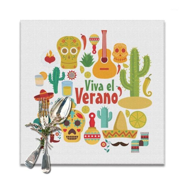 table runner placemat for dining coastersmexico guitar polyster cup coffee mats kitchen 6pcs home decor1
table runner placemat for dining coastersmexico guitar polyster cup coffee mats kitchen 6pcs home decor1