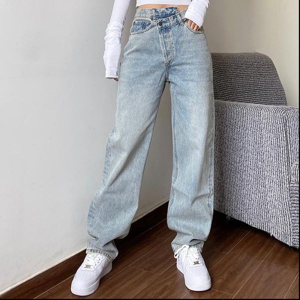 mom jeans womens jeans baggay high waist straight pants women 2020 white black fashion casual loose undefined trousers, Blue
mom jeans womens jeans baggay high waist straight pants women 2020 white black fashion casual loose undefined trousers, Blue