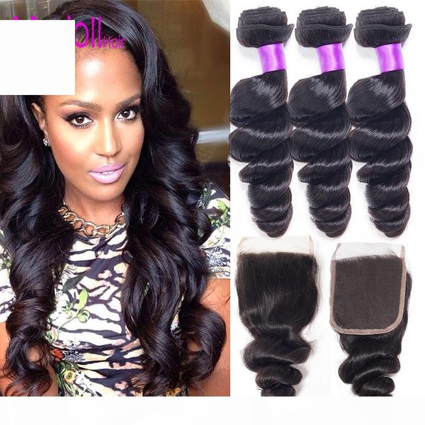 loose wave human hair bundles with closure remy human hair bundles with closure brazilian hair weave 3 bundles with closure, Black;brown
loose wave human hair bundles with closure remy human hair bundles with closure brazilian hair weave 3 bundles with closure, Black;brown