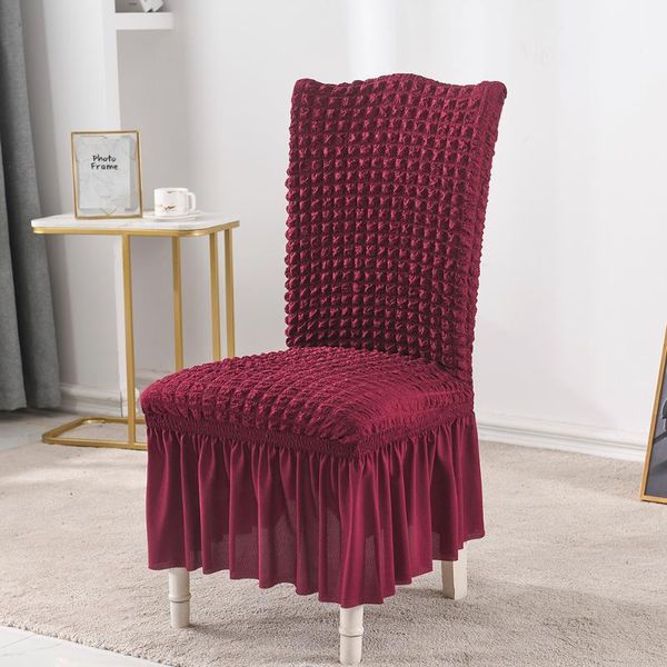 Thickened Elastic All Inclusive Dining Skirt Chair Cover, Seersucker Fabric Spandex Stretch, , Family Hotel Wedding Seat Cover
Thickened Elastic All Inclusive Dining Skirt Chair Cover, Seersucker Fabric Spandex Stretch, , Family Hotel Wedding Seat Cover