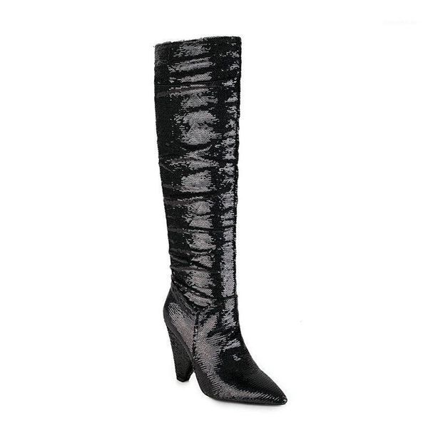 boots 2021 knee high women pointed toe slip on shoes square heel winter keep warm short big size 34-431, Black
boots 2021 knee high women pointed toe slip on shoes square heel winter keep warm short big size 34-431, Black