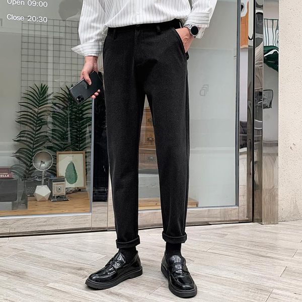 men's pants mens england style men 2021 jogger smart casual trousers full length black straight for
men's pants mens england style men 2021 jogger smart casual trousers full length black straight for