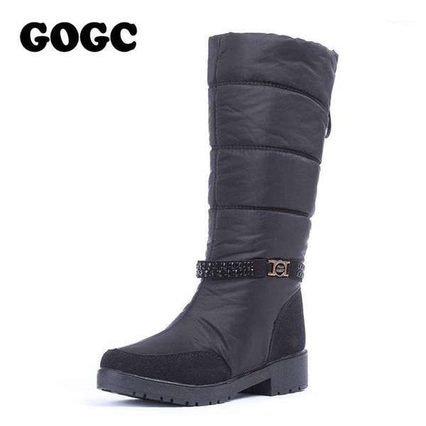 gogc waterproof winter boots women snowboots warm winter shoes women big size comfortable boots knee high 98901, Black
gogc waterproof winter boots women snowboots warm winter shoes women big size comfortable boots knee high 98901, Black