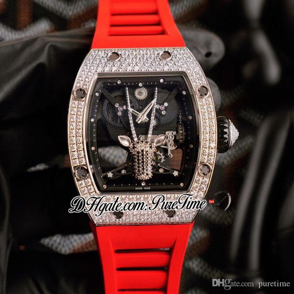 twf pull diamonds case 3d коза алмазные скелет циферблат miyota 8215 автоматические мужские часы красный резиновый супер издание rm011 rm052, Slivery;brown
twf pull diamonds case 3d коза алмазные скелет циферблат miyota 8215 автоматические мужские часы красный резиновый супер издание rm011 rm052, Slivery;brown