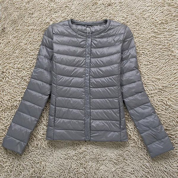 women's down & parkas spring gray ultra light coat white duck jacket fashion short solid button casual ladies warm outwearre0381, Black
women's down & parkas spring gray ultra light coat white duck jacket fashion short solid button casual ladies warm outwearre0381, Black