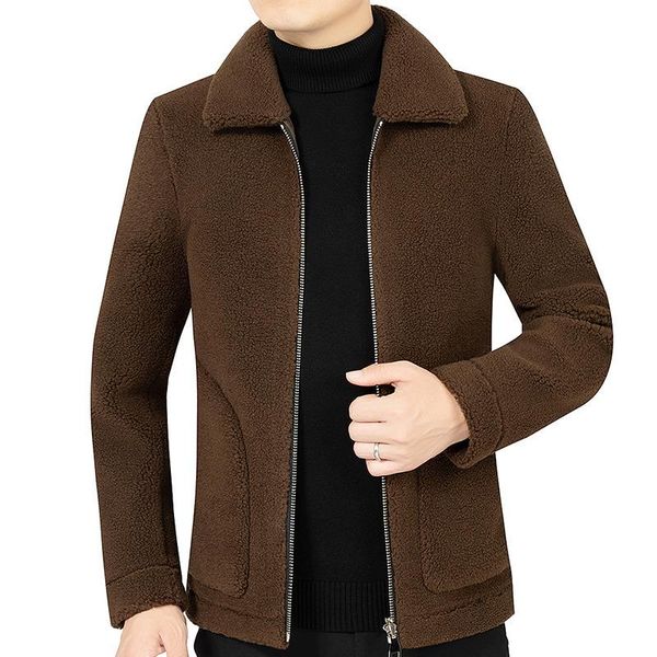 winter cloth coat young and middle-aged male two sides wear wool and cotton thickening coat man woolen cloth coat, Black
winter cloth coat young and middle-aged male two sides wear wool and cotton thickening coat man woolen cloth coat, Black