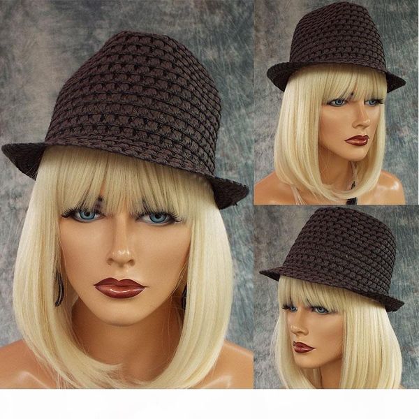 613 lace front human hair wigs with bangs straight colorful bob cut wig short 150% honey blonde wigs full remy hai, Black;brown
613 lace front human hair wigs with bangs straight colorful bob cut wig short 150% honey blonde wigs full remy hai, Black;brown