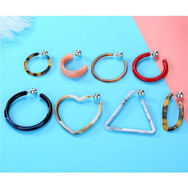 dayoff korea acetic acid resin hoop earrings for women jewelry big leopard heart triangle round statement hoop earrings e424, Golden;silver
dayoff korea acetic acid resin hoop earrings for women jewelry big leopard heart triangle round statement hoop earrings e424, Golden;silver