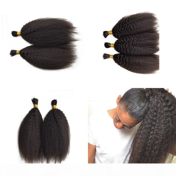 malaysian human hair kinky straight hair bulk for braiding 3 bundles silky smooth hair natural color can be dyed fdshine, Black
malaysian human hair kinky straight hair bulk for braiding 3 bundles silky smooth hair natural color can be dyed fdshine, Black
