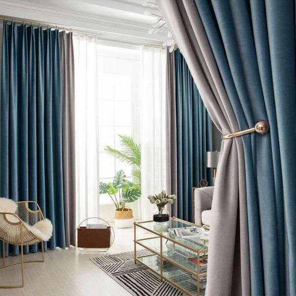 european seamless splicing blackout curtains for living room study and bedroom curtains flannel velvet
european seamless splicing blackout curtains for living room study and bedroom curtains flannel velvet