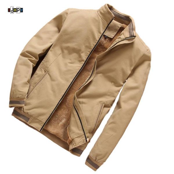 idopy men`s winter cotton jacket fleece lined warm thermal fur lining jacket and coat plus size m-4xl, Black;brown
idopy men`s winter cotton jacket fleece lined warm thermal fur lining jacket and coat plus size m-4xl, Black;brown
