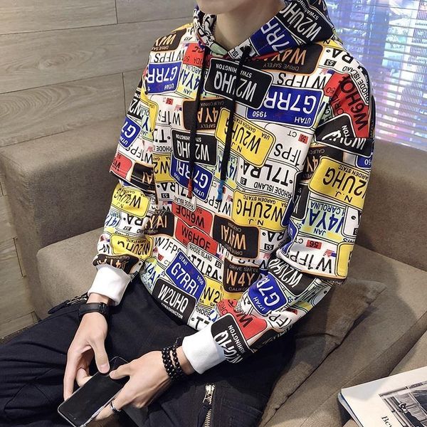 harajuku 2019 autumn hoodies sweatshirts hip hop men print hooded streetwear sudadera hombre moletom feminino inverno loose coat, Black
harajuku 2019 autumn hoodies sweatshirts hip hop men print hooded streetwear sudadera hombre moletom feminino inverno loose coat, Black