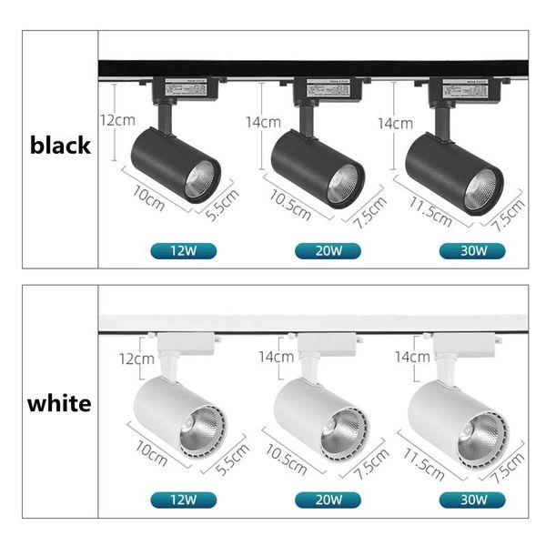 led track light 12w 20w 30w super bright energy saving cob rail spotlight ac110v 220v
led track light 12w 20w 30w super bright energy saving cob rail spotlight ac110v 220v