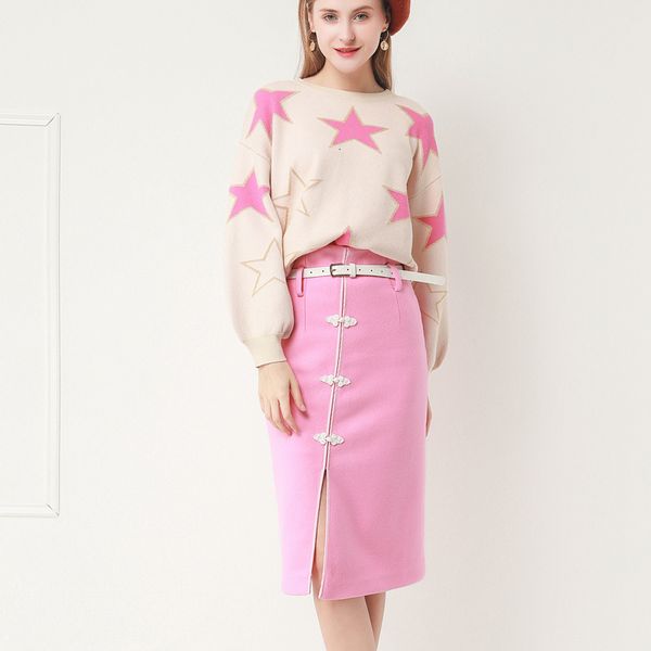 autumn style around the neck long sleeve impression star mesh jacket bottom belt self-cultivation temperament suit jyko, Black
autumn style around the neck long sleeve impression star mesh jacket bottom belt self-cultivation temperament suit jyko, Black