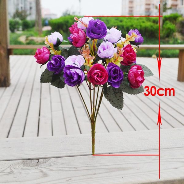 decorative flowers & wreaths 10pcs artificial silk rose bouquet home wedding background wall arch party decoration
decorative flowers & wreaths 10pcs artificial silk rose bouquet home wedding background wall arch party decoration